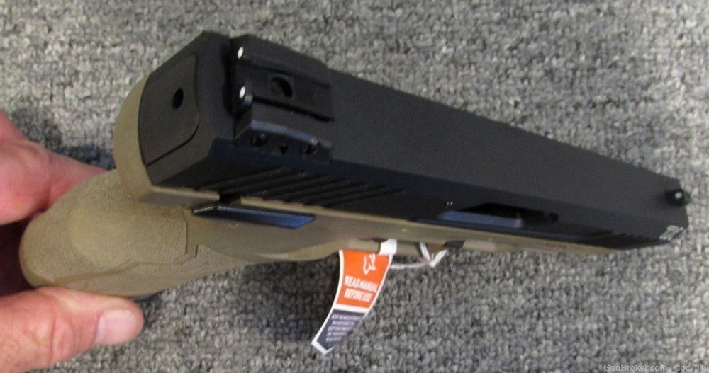 Taurus TX 22 pistol with FDE frame,  22 long rifle-img-1