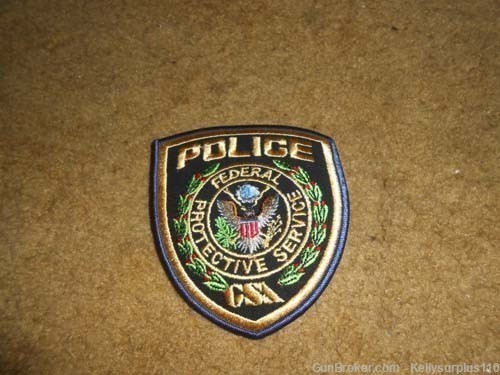 Federal Protective Service Police Patch -  M100513-img-0