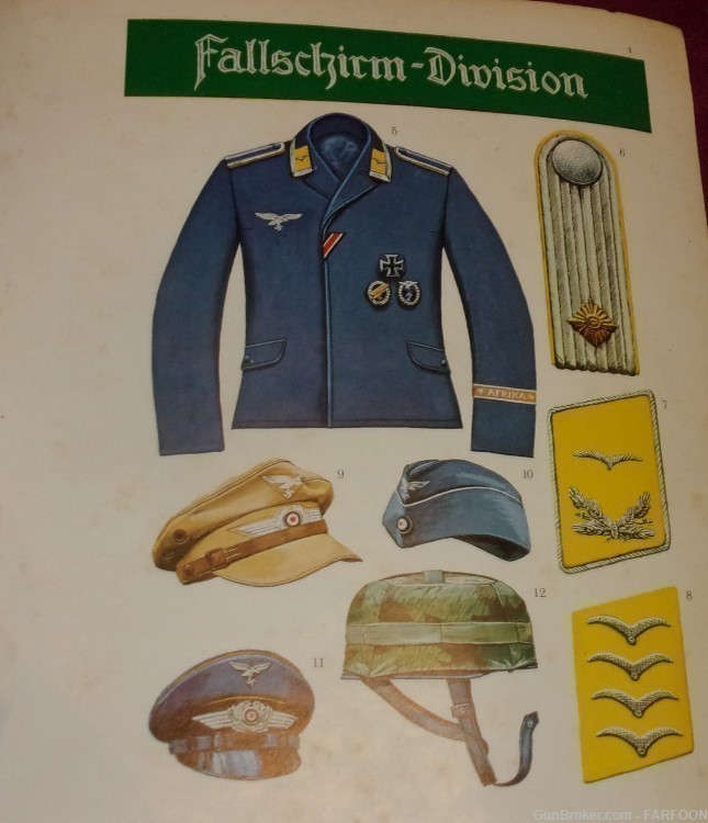 GERMAN PARACHUTE FORCES 1935-45 BY BRIAN L. DAVIS #5KEY UNIFORM GUIDES-img-4