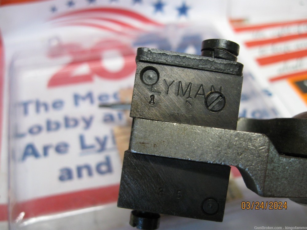 Scarce Lyman Bullet Mould 358156 Hollow Point 38/357 GC 155gr + New Handles-img-2