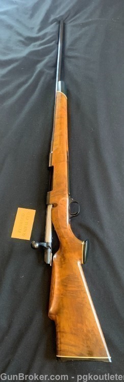 BROWNING BBR BOLT ACTION RIFLE WITH REDWOOD RADICAL CUT STOCK.-img-0
