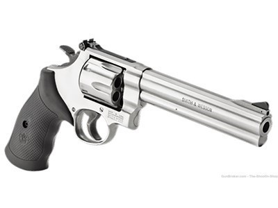 Smith & Wesson Model 610 Revolver 6RD 10MM Stainless 12462 S&W 6.5" NEW SS 