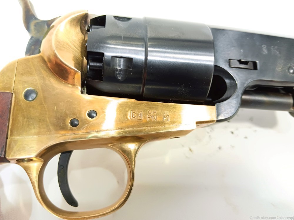 Pietta REB44 1851 Navy Black Powder Revolver, .44 Cal,  7.5" Blued Barrel-img-4