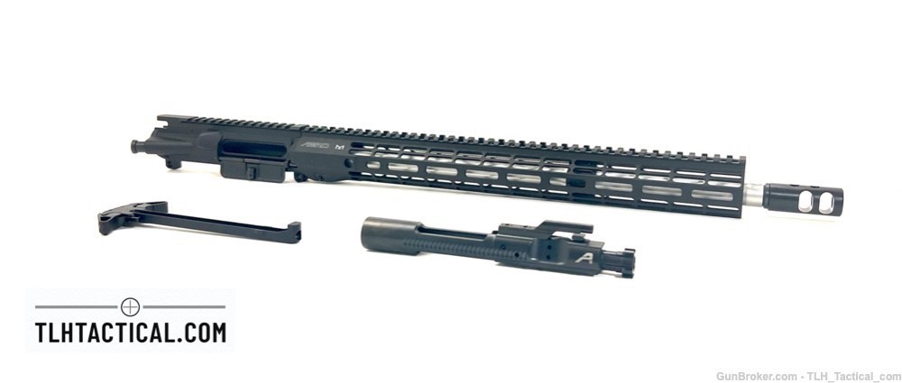Complete 6MM ARC Upper Wilson Combat 18" Fluted Barrel | Aero BCG and CH-img-0