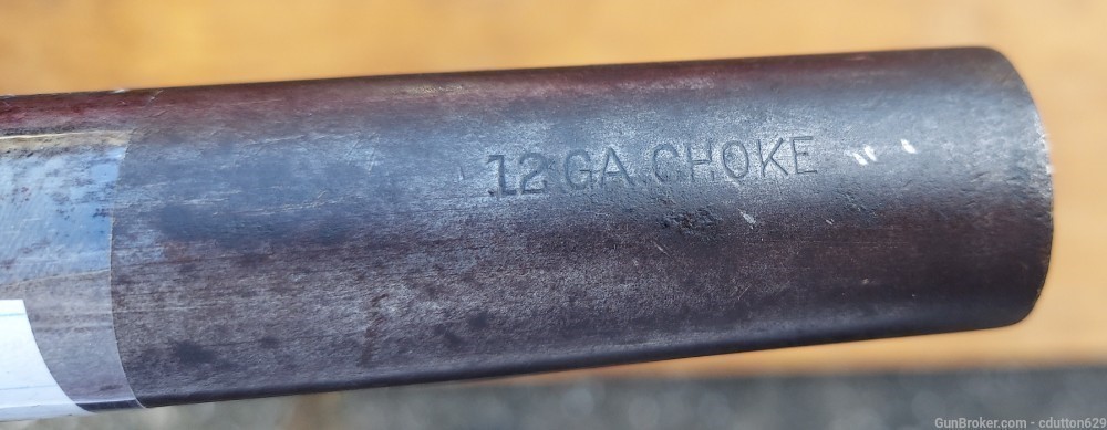 H&R 1915 12 ga single barrel 30 inch shotgun barrel w extractor-img-2