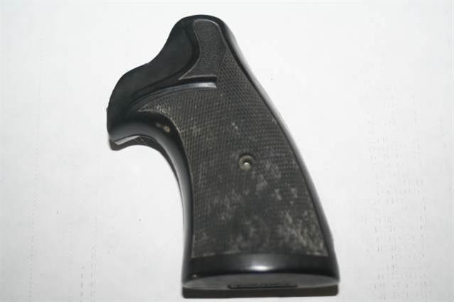 Colt J frame Large grips Pachmeyer black rubber-img-1