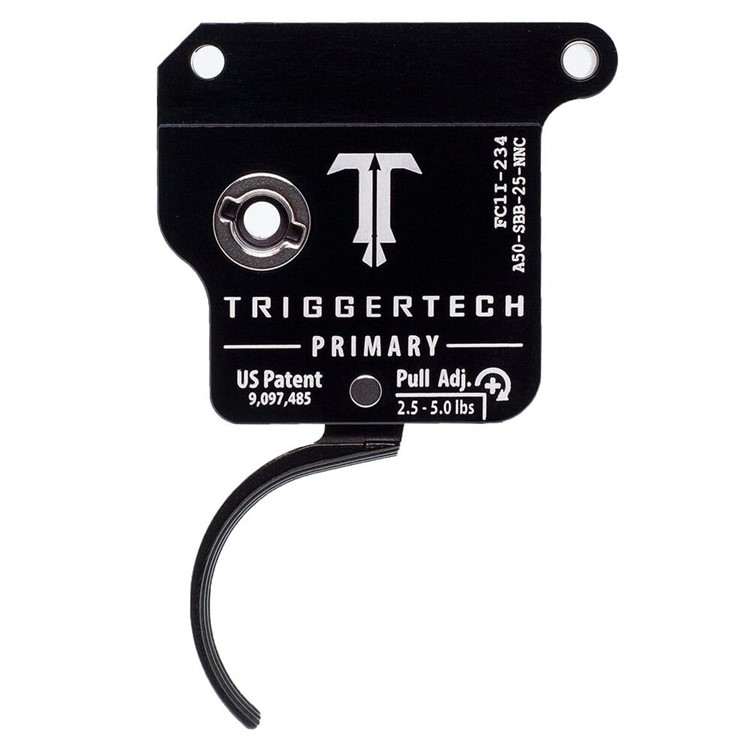 TriggerTech Armalite AR50 Single Stage Primary Curved Clean 2.5-4.5 lbs-img-0