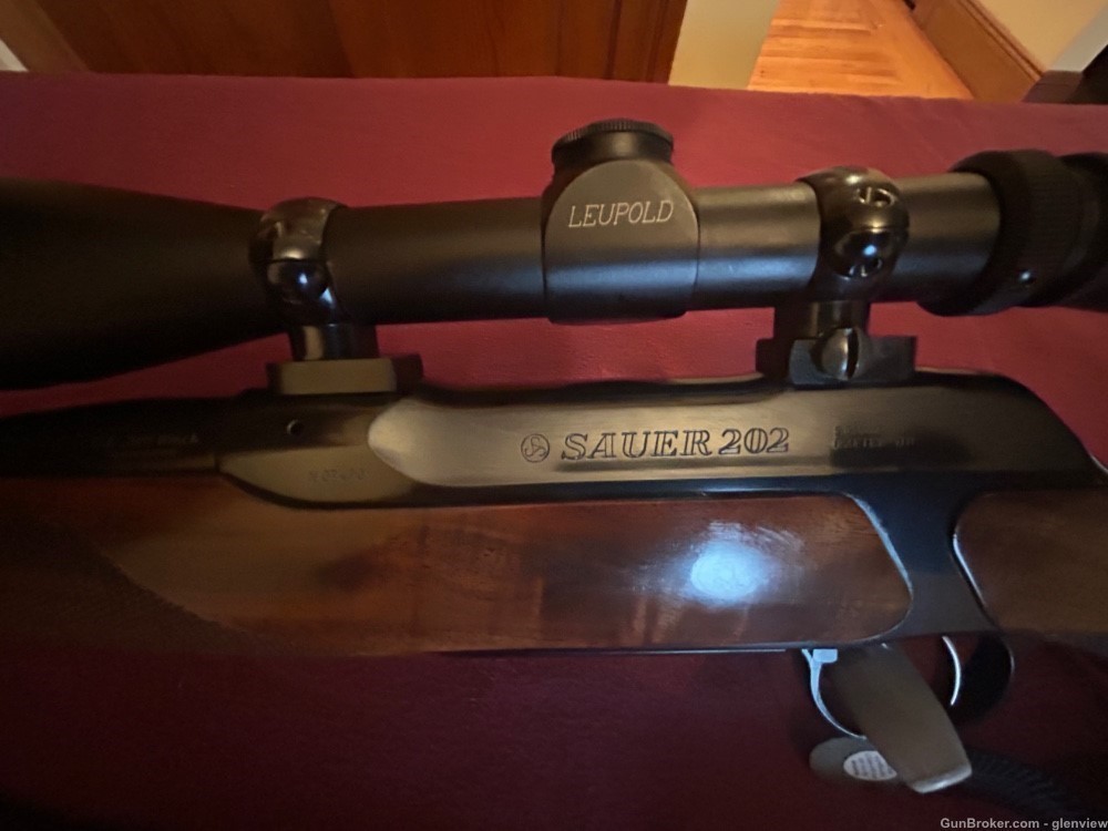 JP Sauer Luxus 202 rifle MINT! -img-7