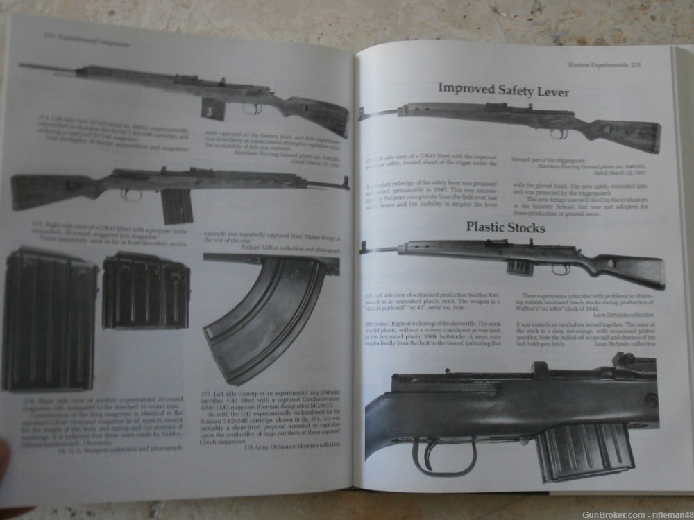 Htlr's Garands: German Self-loading Rifles of WW2 , G43 K43, Like New!-img-12