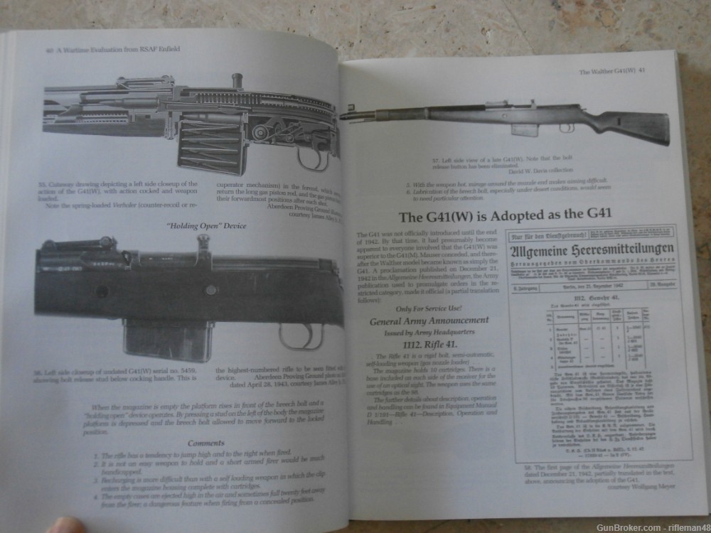 Htlr's Garands: German Self-loading Rifles of WW2 , G43 K43, Like New!-img-5