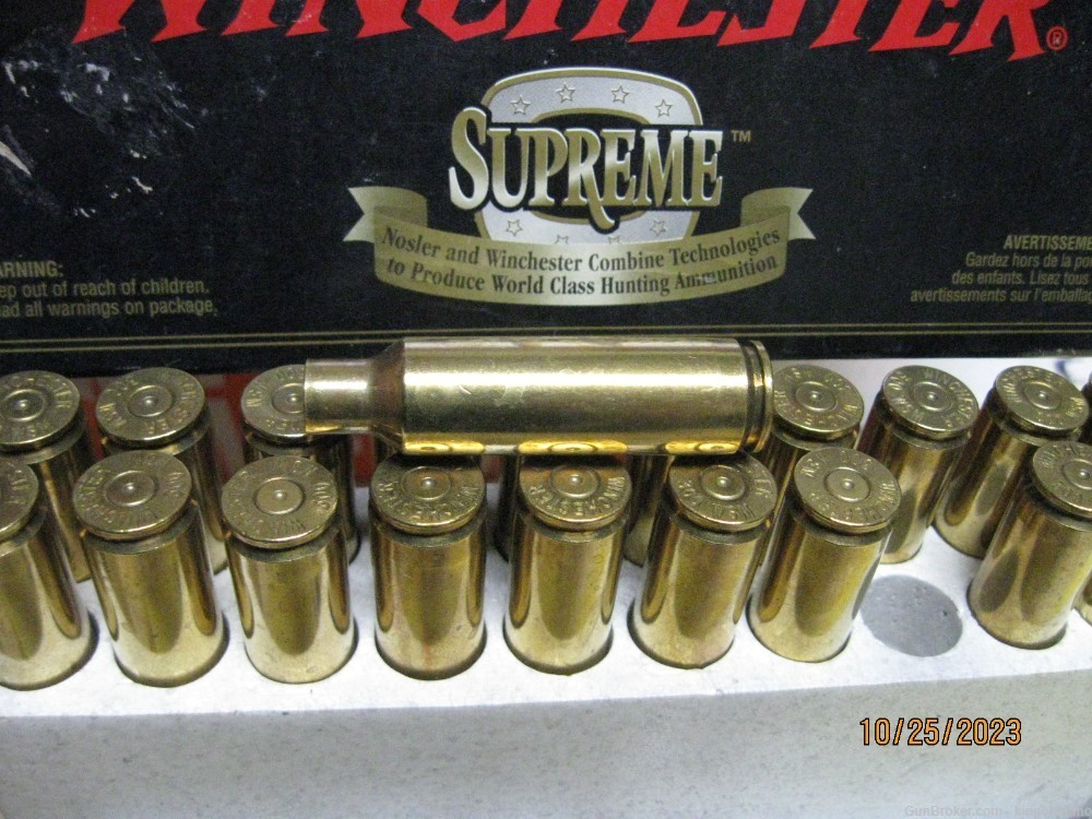 1 Lb IMR 4350 Powder AND 300 Win SHORT MAG 1-X Brass;  low Shipping cost-img-1
