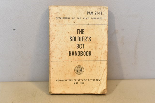 DEPARTMENT OF THE ARMY 1969 SOLDIER'S BCT HANDBOOK-img-0