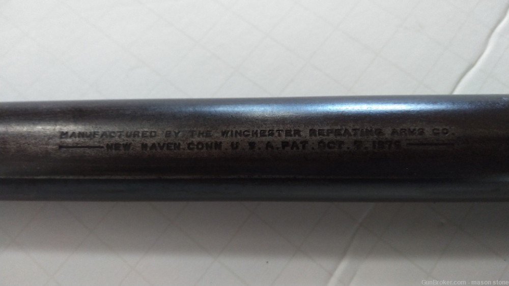 Winchester 1885 Winder Musket Barrel and Forearm Only 22LR-img-11