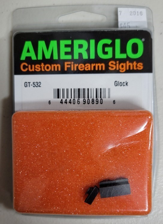 Ameriglo Glock sights 42 43 43X 48 black front and rear GT-532-img-0
