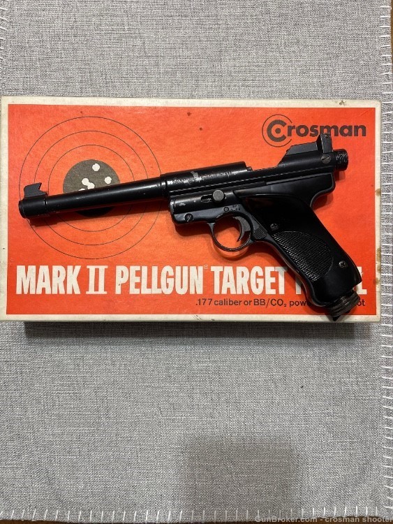 Vintage Crosman Mark 2 in Box low SN# 06200 Price Lowered.-img-0