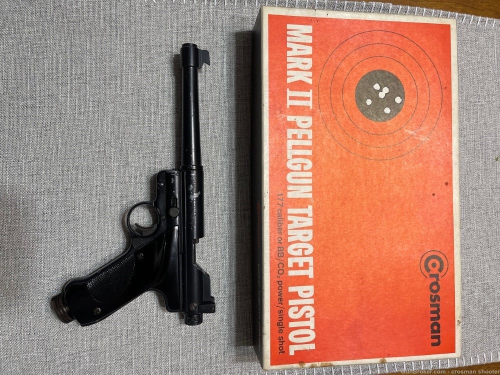 Vintage Crosman Mark 2 in Box low SN# 06200 Price Lowered.-img-1