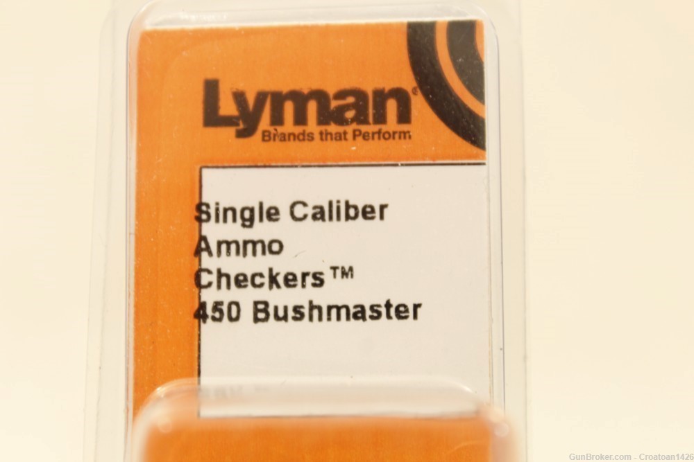 NEW Lyman Single Caliber Ammo Checker 450 Bushmaster-img-1