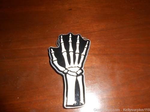 Skeleton Hand Belt Buckle - #GP-4957 -img-0