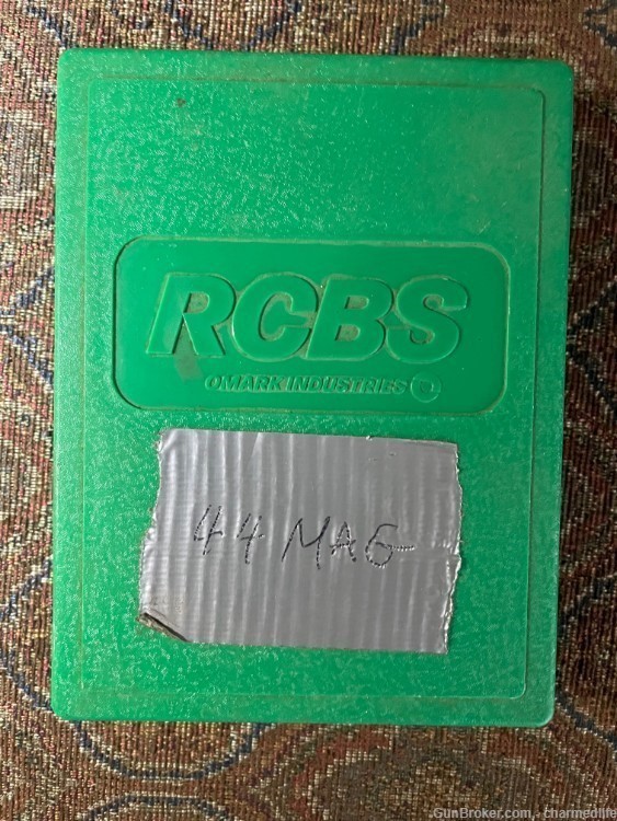 RCBS 44 Rem. mag Carbide Reloading Dies.-img-1
