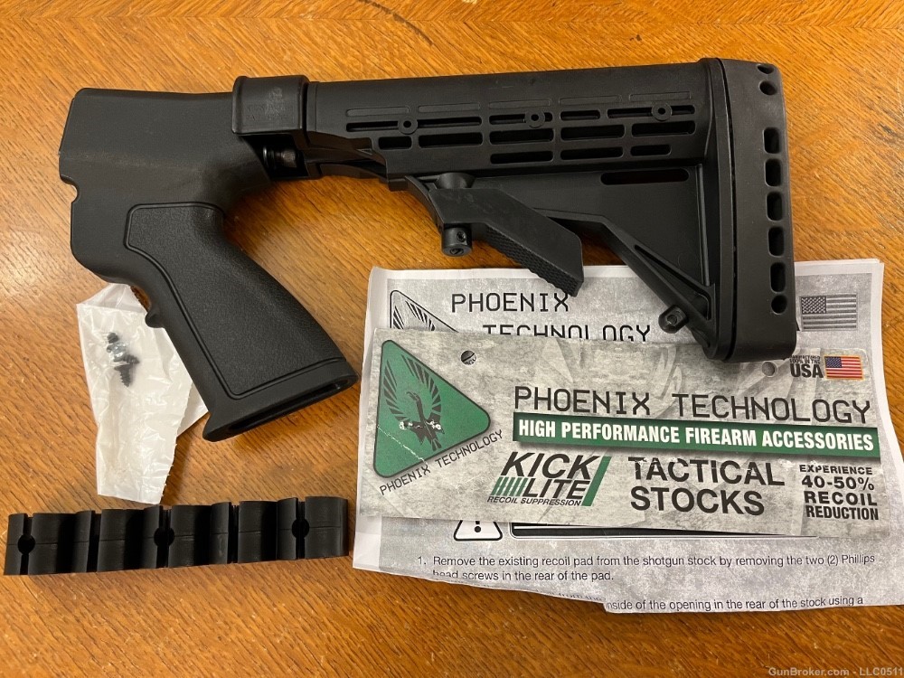 Remington 870 20ga. Phoenix Technology Kick Lite Recoil Suppression Stock-img-0