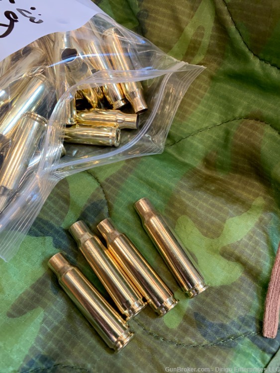 Once fired .308 Winchester brass cleaned deprimed 100 ct-img-4