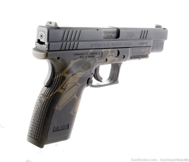 Springfield Armory XD Tactical Model Black 40 S&W-img-3