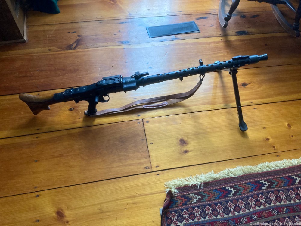 TNW Semi-Auto WW2 German MG-34 in 8mm with 7.62x51 Conversion kit and Drum-img-0