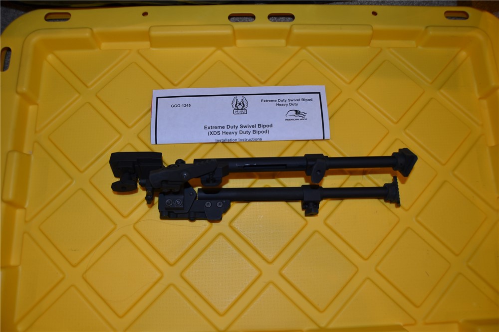 GG&G Tactical  Extreme Duty Bipod GGG-1245 Fits 1913 Pic. Rails-img-2