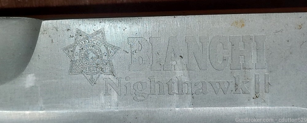 Bianchi M1400 Nighthawk II fighting knife vintage 1980s serial # 100-img-10