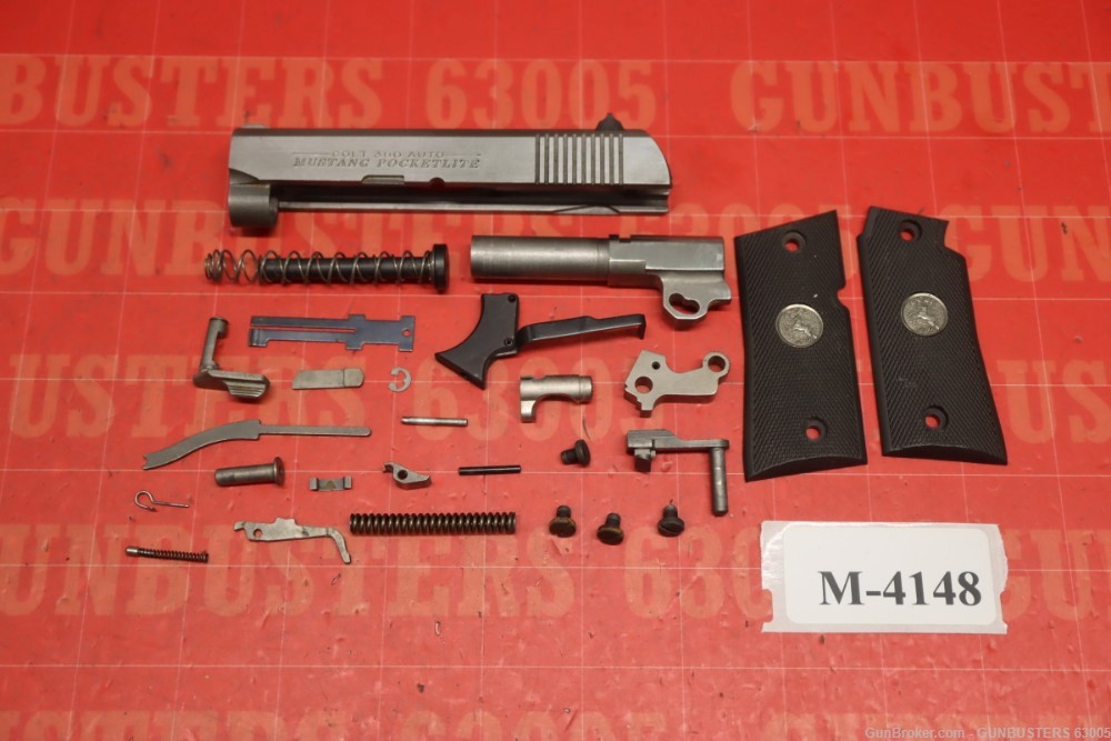 Colt Mustang Pocketlite, 380 ACP Repair Parts -img-0