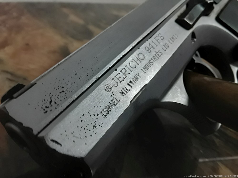 IMI Israeli 941FS SA/DA Jericho pistol Hard Chrome Surplus Good-img-4