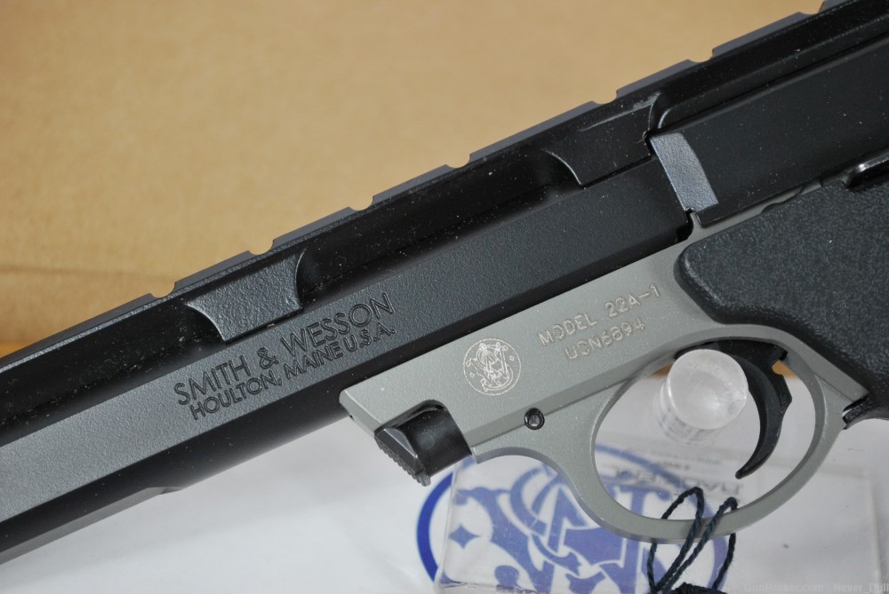 Smith & Wesson 22A Target 5.5" Barrel .22 LR Grey / Black Adjustable  LNIB!-img-1