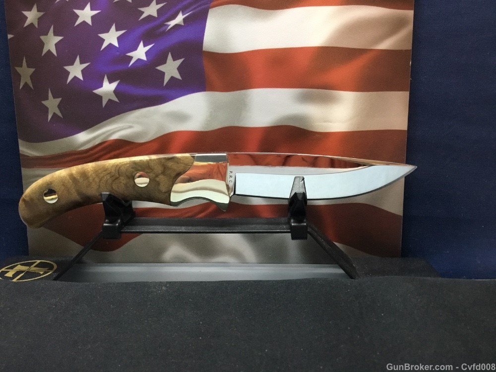 Camco National Wild Federal Turkey Assn. Beautiful Fixed Blade - See Photos-img-4