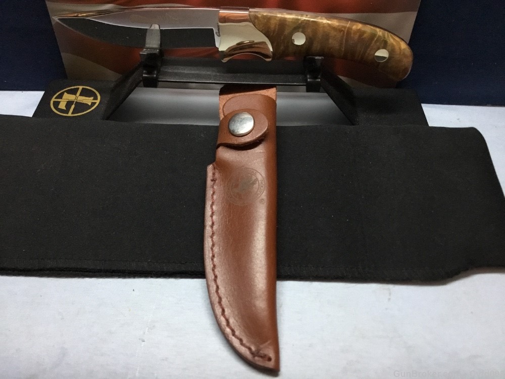 Camco National Wild Federal Turkey Assn. Beautiful Fixed Blade - See Photos-img-6