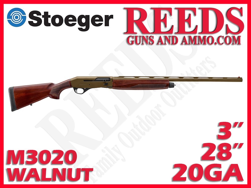 Stoeger M3020 Walnut Bronze 20 Ga 3in 28in 36012-img-0