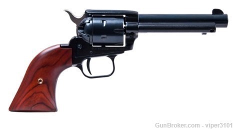 Heritage Rough Rider 4.75 Inch Barrel Blued .22 LR SA Revolver-img-0