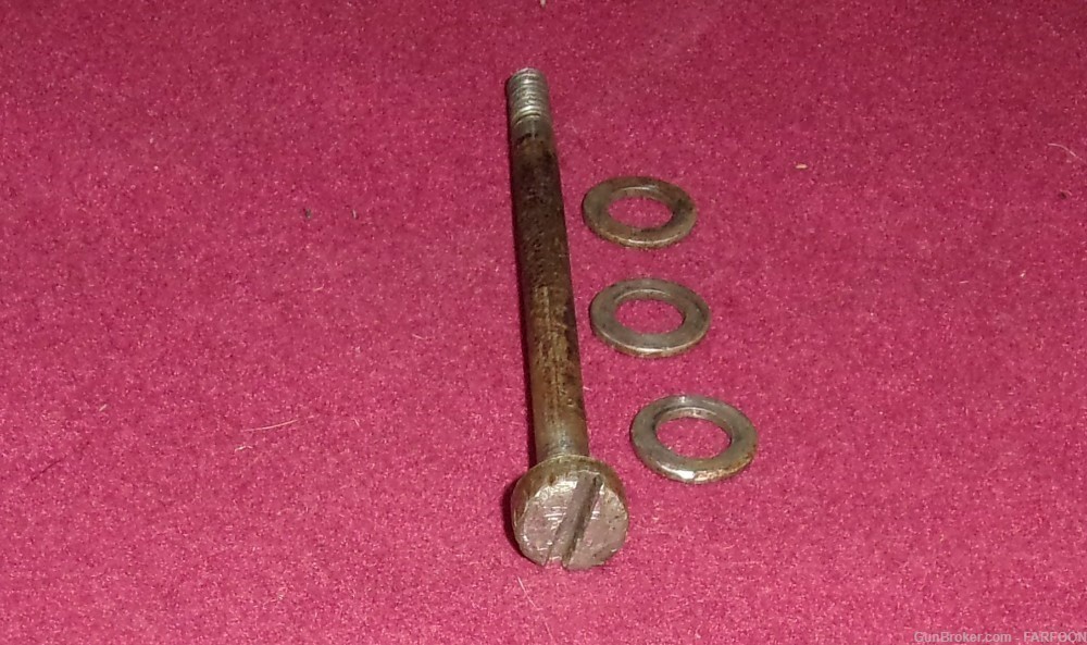 REMINGTON 12A .22 S,L,LR STOCK BOLT & ASSORTED WASHERS-img-1