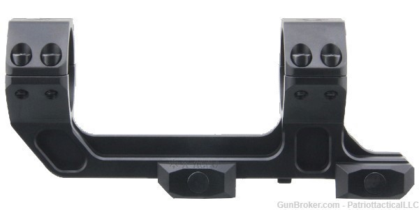 30mm One Piece AR Extended Picatinny Scope Mount Black-img-1