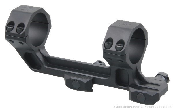 30mm One Piece AR Extended Picatinny Scope Mount Black-img-0