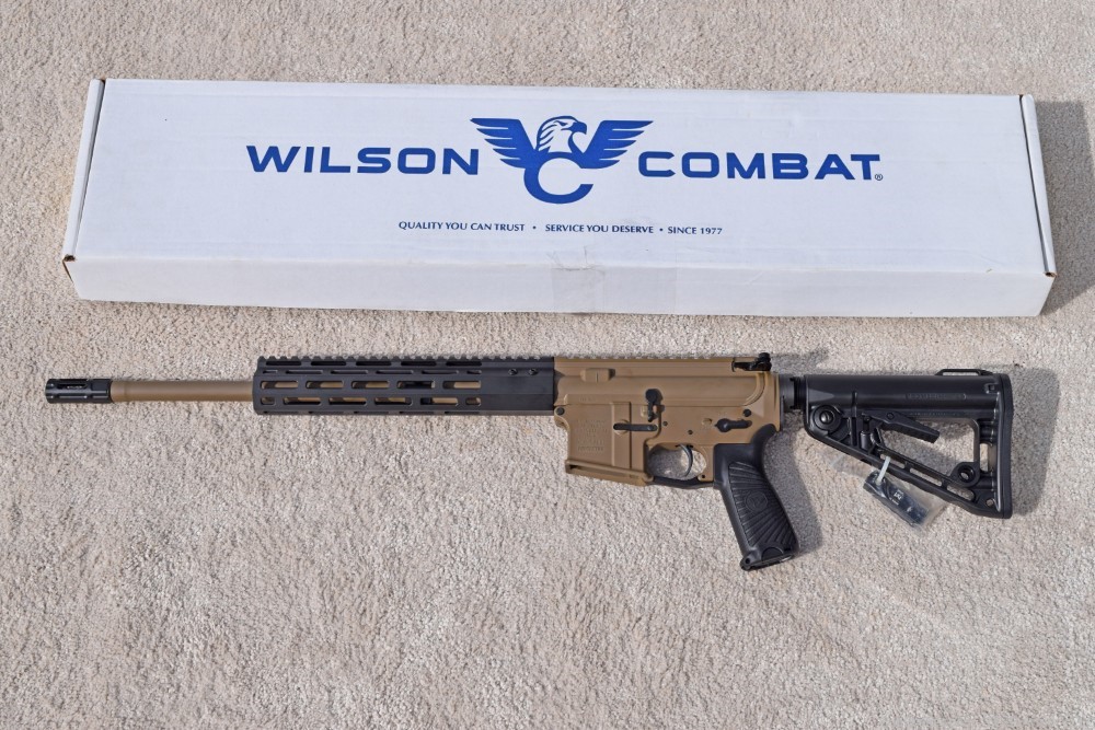 Wilson Combat Protector Carbine, 300 BLK, 16.25 FDE. No CC Fee-img-0