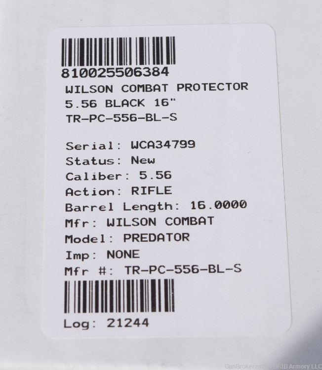 Wilson Combat Protector Carbine, 5.56 NATO, 16" bbl. No CC Fee,-img-7
