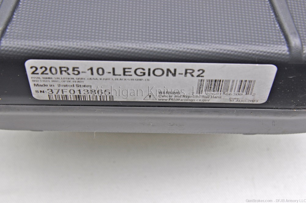 SIG P220 Legion 10mm, 5'' bbl, 8+1 Rd..  No CC fee.  DA/SA.-img-4
