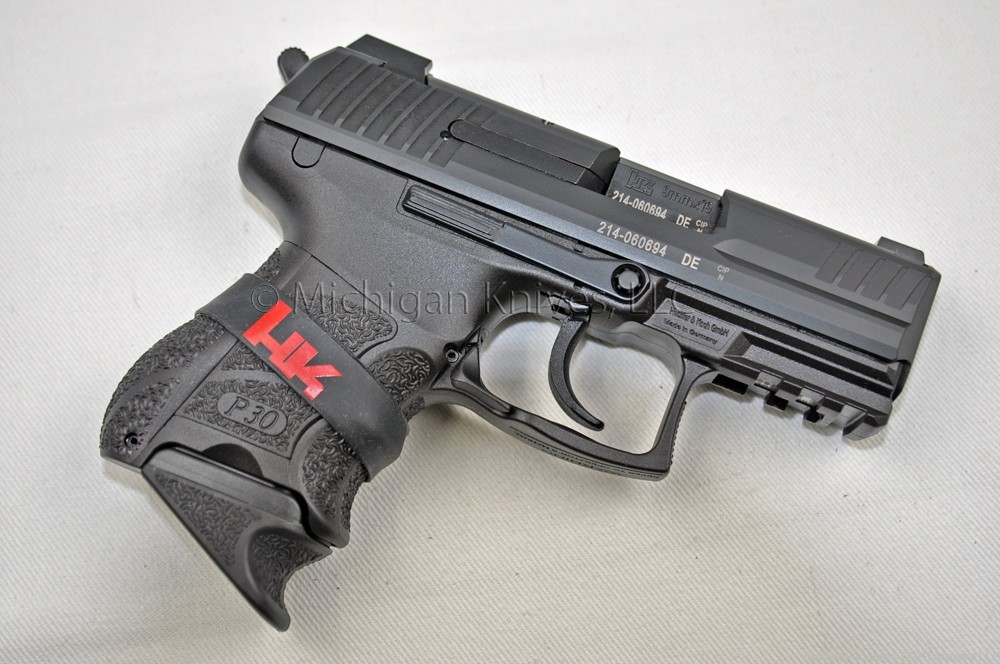 HK P30SK V3 9mm, Night Sights, 12/15 rd mags, 3.3" bbl, No CC fee-img-1
