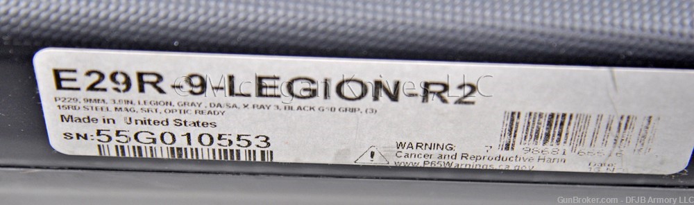 SIG SAUER P229 Legion R2, 9mm, 15+1, 3.9" bbl, No CC fee.-img-3