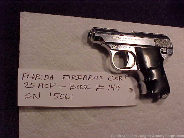 BK# 149  Florida Firearms Corp / Valor Corporation Guardian 25 ACP-img-0