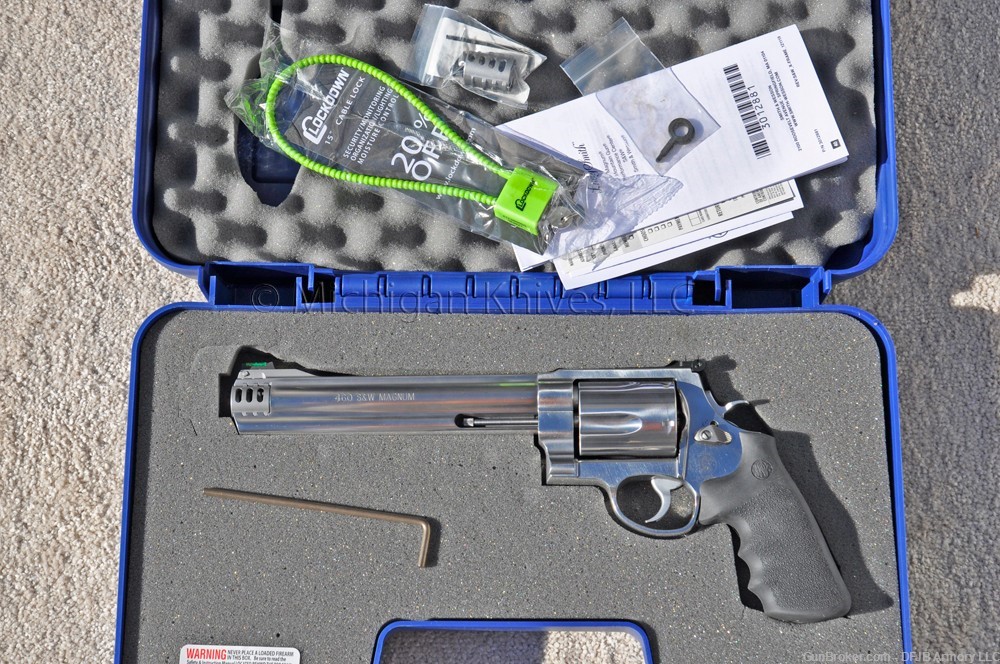 Smith&Wesson 460 XVR, 8.375" bbl, 5-shot, No CC fee. -img-3