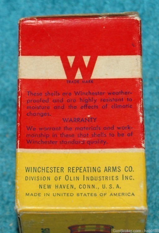 Vintage Full Box of Winchester Ranger Super Trap Load 12 Ga Shotgun Shells-img-2