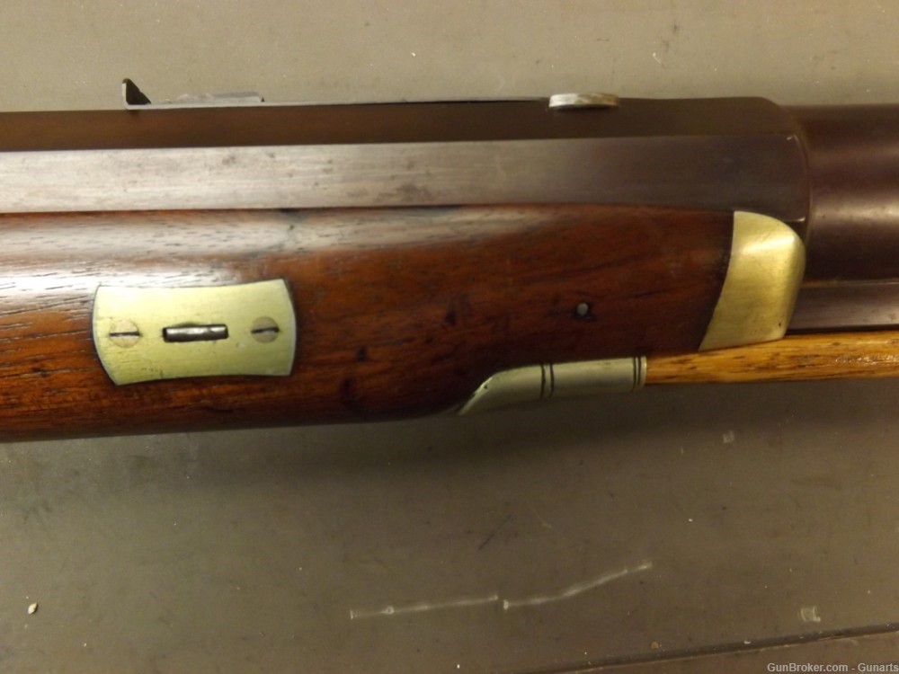 Rare Hitchcock and Muzzy target rifle .50 pre Civil war-img-8