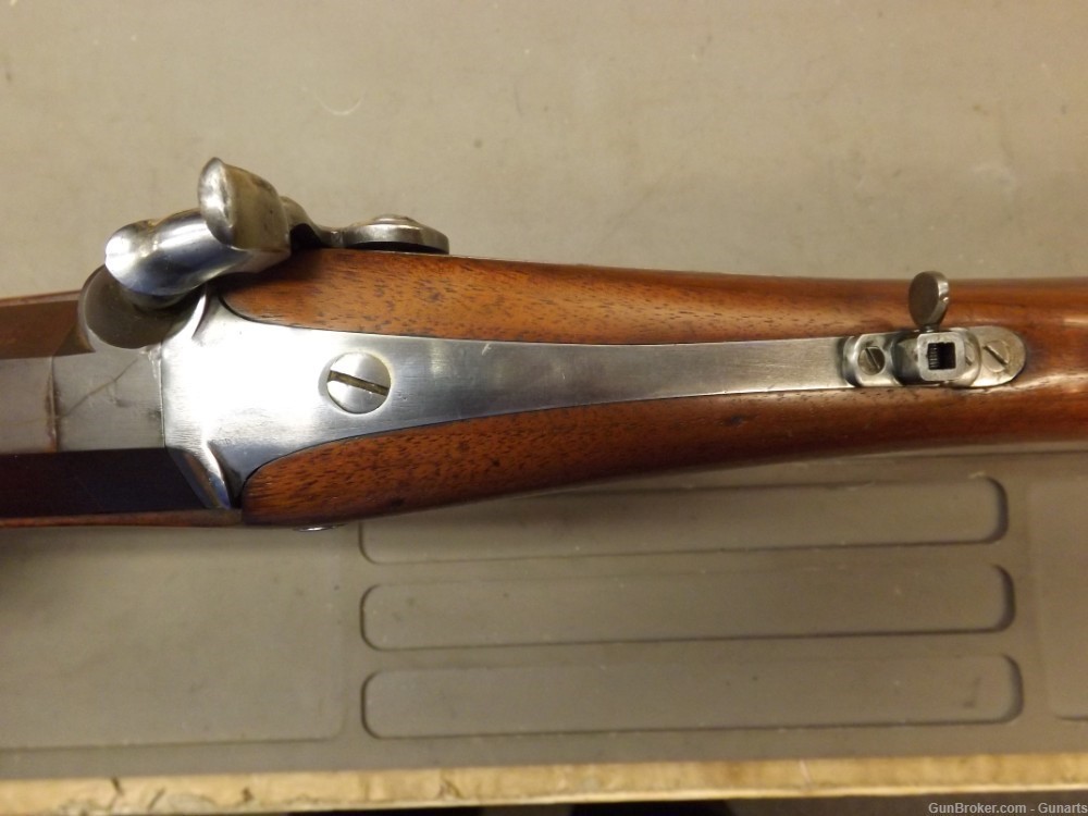 Rare Hitchcock and Muzzy target rifle .50 pre Civil war-img-6