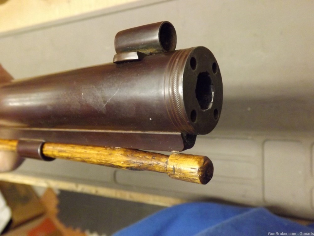 Rare Hitchcock and Muzzy target rifle .50 pre Civil war-img-4
